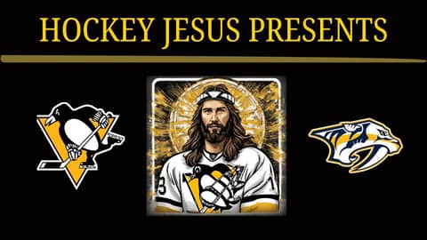 Hockey Jesus   Game 34 PENS at NSH