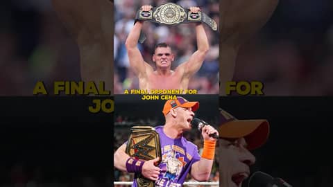 John Cena vs Gunther Just Makes Sense