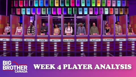 Big Brother Canada 10 Player Rating Week 5