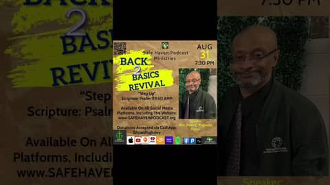 Safe Haven Podcast For 8/31/2025