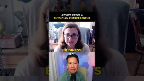 The single biggest piece of advice for aspiring physician entrepreneurs #shorts