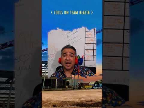 Team health is a  leaders responsibility