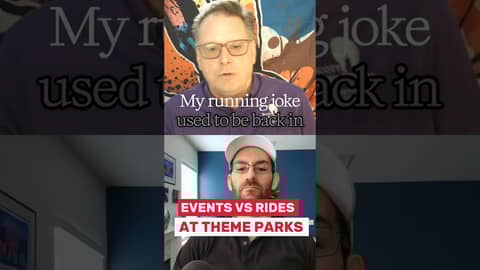 A New Roller Coaster or a seasonal event? Which is better? #themepark