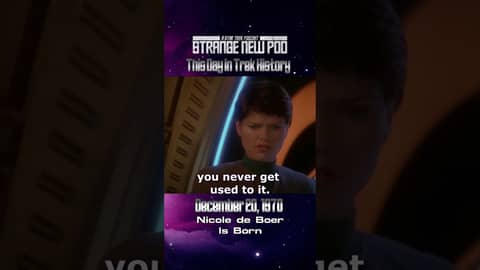 On this day in #startrek history #startrekds9 ‘s Ezri Dax, Nicole de Boer, was born! #onthisday #otd