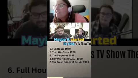 debating the popularity of friends #friends #90s #themesong  #podcast #punk #makeuptips