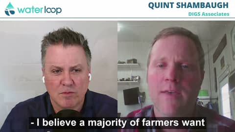 waterloop drops: Conservation Practices Don't Provide Quick Return on Investment for Farmers