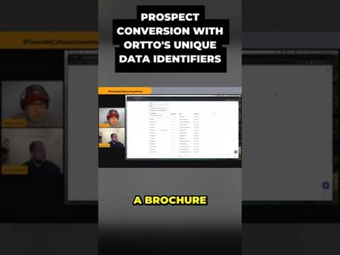 Prospect conversion with Ortto's unique data identifiers #tomandocafeconjesushoyos #shorts