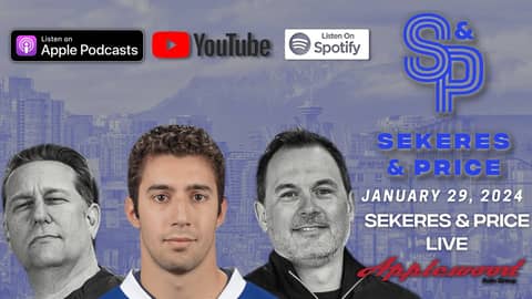 Canucks' comeback win, milestones galore at All-Star break: Sekeres & Price LIVE - Jan. 29, 2024
