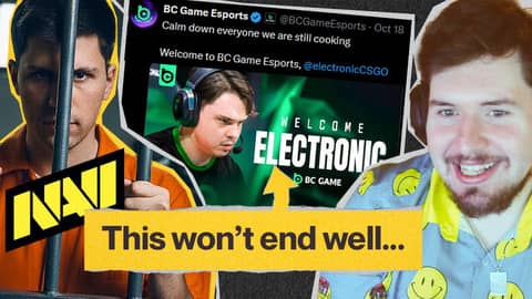 "Ropz is a sh***er", BC.Game sign electroNic, and is b1t too good for NAVI?
