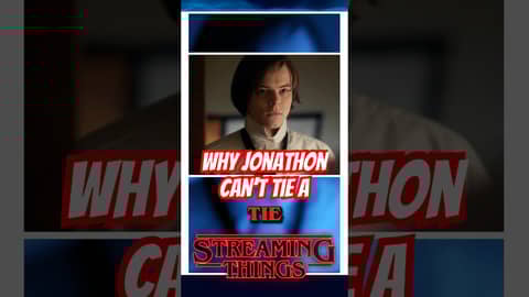 Why Jonathon from Stranger Things Can't Tie a Tie