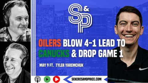 Tyler Yaremchuk on Oilers CHOKING against the Canucks in Game 1, Draisaitl's health, rest of series