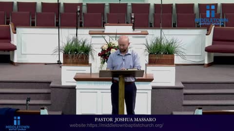 Worship Service (August 30, 2023)