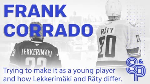 Trying to make the #nhl as a young player and the differences between Räty and Lekkerimäki #canucks