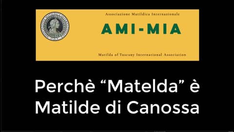 Paolo Golinelli per il Dante Dì: Perché "Matelda" è Matilde di Canossa