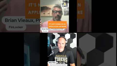 What does the future of applying for a loan look like? @brianvieaux4602 with @finlocker6059