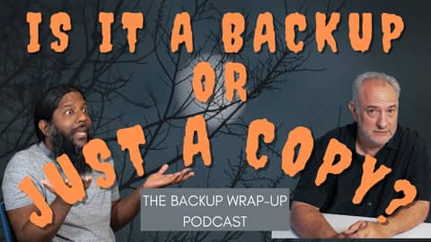 Is it a backup or just a copy?