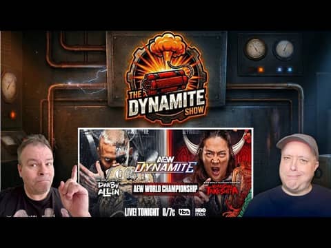 Darby Allin vs Takeshita: AEW World Title Epic & Owen Cup Brackets! | The Dynamite Show