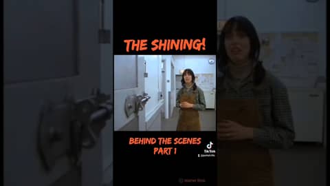 #behindthescenes of The Shining. Stanley Kubrick's bts footage is such an insight #movie #halloween