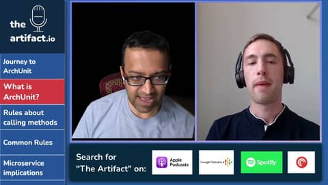 Ep 9: Testing architecture with ArchUnit (with Roland Weisleder) Ep 9: Testing architecture with ArchUnit (with Roland Weisleder)