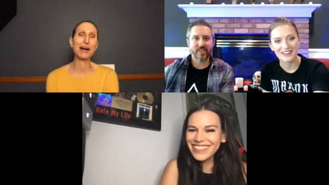 Bonnie Aarons and Krsy Fox Interview - Frank movie and the Nun