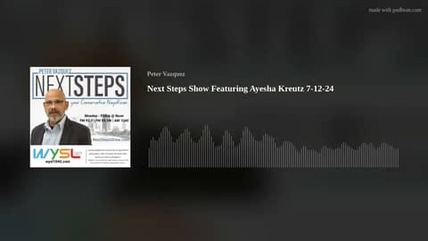 Next Steps Show Featuring Ayesha Kreutz 7-12-24