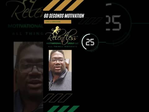 60 Seconds Motivation- Give Yourself The Right Options