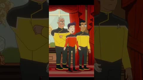 Hawks favorite moment from #startreklowerdecks season four! #startrek #lowerdecks