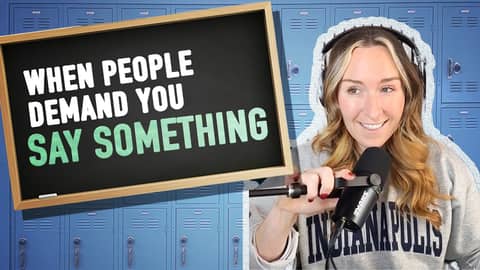 When People Demand You “Say Something” | How To Survive The Classroom When People Demand You “Say Something” | How To Survive The Classroom