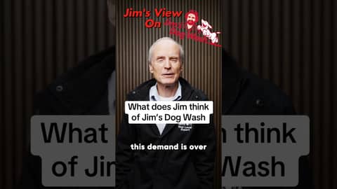 What does Jim think of Jim’s Dog Wash? #jimsgroup #dogs #dogsoftiktok #pets #franchise #franchising