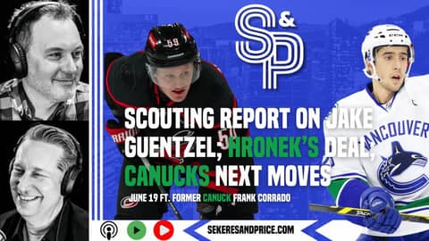 Frank Corrado's scouting report on ex teammate Jake Guentzel, Hronek's contract, #Canucks next moves Frank Corrado's scouting report on ex teammate Jake Guentzel, Hronek's contract, #Canucks next moves