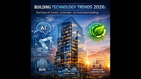 Building Technology Trends 2026: The Future of Smarter, Sustainable, and Automated Buildings