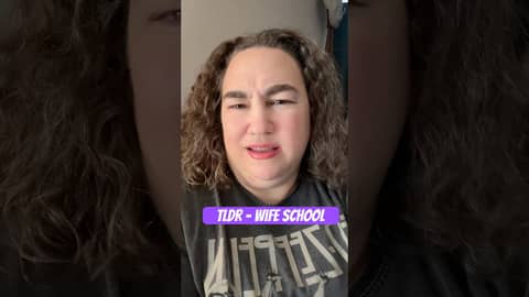 Sunday Affirmations- At least you’re not in wife school!