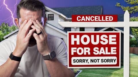 Homebuyers Are Backing Out At A RECORD PACE Homebuyers Are Backing Out At A RECORD PACE