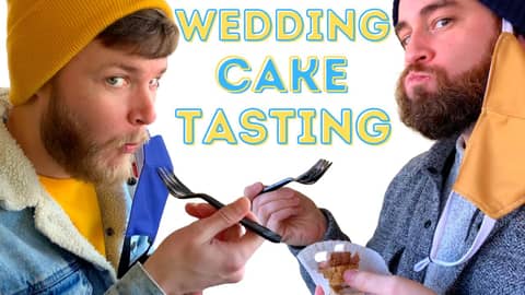 Snow walks and wedding cake tasting! | Vlog | A Bite Of