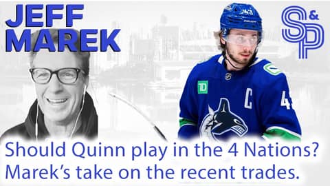 Should Quinn Hughes play in the 4 Nations? Marek's take on the recent trades and signings