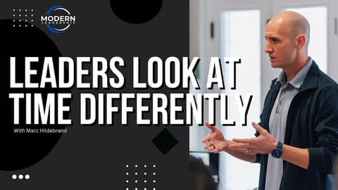 How Leaders Think Of Time Differently - Live Coaching Workshop How Leaders Think Of Time Differently - Live Coaching Workshop
