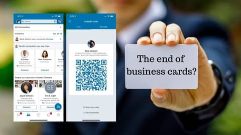 Networking Events - The End of Business Cards?