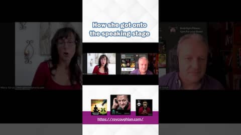 How she got onto the speaking stage