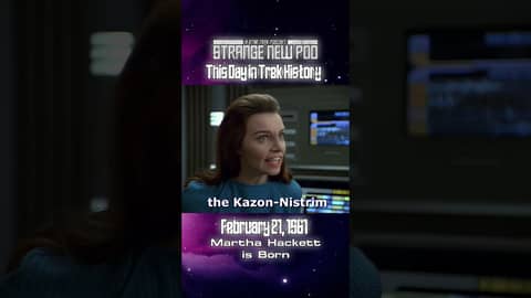 On this day in #Startrek history, #startrekvoyager Martha Hackett was born! #onthisday #otd