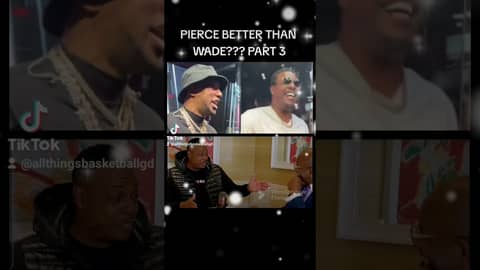 PIERCE SAYING AGAIN THAT HE'S BETTER THAN D-WADE, PART 3... #nba  #paulpierce #dwaynewade