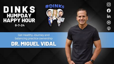 Humpday Happy Hour™ #205 with Dr. Miguel Vidal, Get Healthy Journey & Balancing Owning a Practice Humpday Happy Hour™ #205 with Dr. Miguel Vidal, Get Healthy Journey & Balancing Owning a Practice