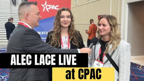 Alec Lace LIVE at CPAC with Trump Supporters