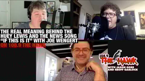 "If This Is It!" Joe Wengert on 108.9 The Hawk!