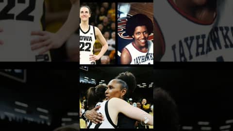 CAITLIN CLARK PASSES LYNETTE WOODARD'S ALL TIME SCORING RECORD... #basketball #caitlinclark