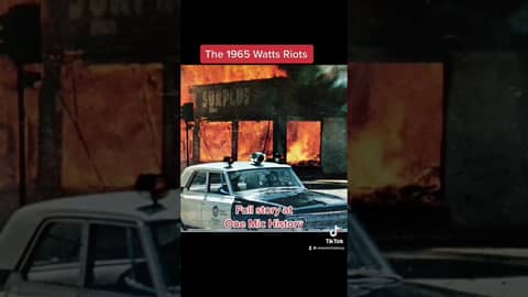 The story of the Watts riots #shorts The story of the Watts riots #shorts