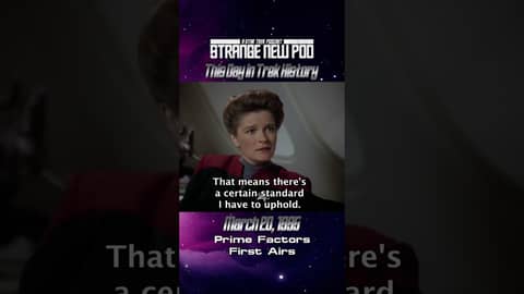 On this day in #startrek history, #startrekvoyager  Prime Factors first aired! #onthisday #otd
