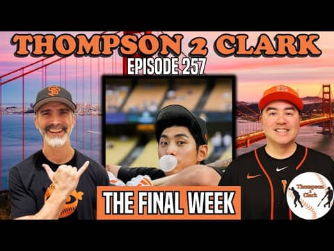 Wild Card Race Heats Up! Giants' Faint Hopes & Bryce Eldridge's First Week | Thompson 2 Clark Wild Card Race Heats Up! Giants' Faint Hopes & Bryce Eldridge's First Week | Thompson 2 Clark