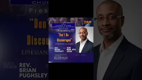 Living Water MB Church for 3/8/2026