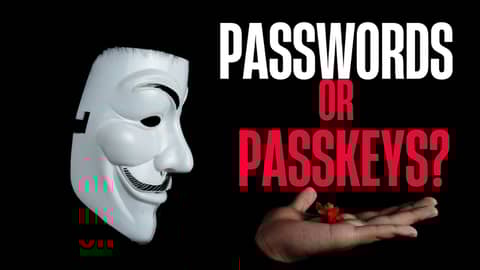 Passwords or Passkeys for your backup system?