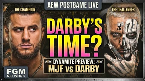 Is It Finally Darby Allin’s Turn? | MJF vs Darby Allin AEW Title Debate | AEW Postgame Live